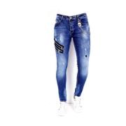 Slim Fit Herre Jeans - 1002
