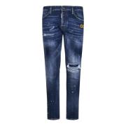 Blå Slim-Fit Jeans AW22