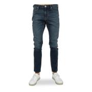 Slim-Fit Blå Denim Jeans