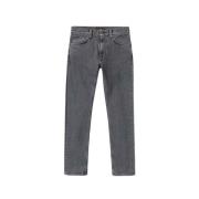 Slim Fit Grå Ash Denim Jeans