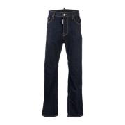 Indigo Slim-Leg Denim Jeans