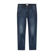 Mørkeblå Denim Regular Jeans