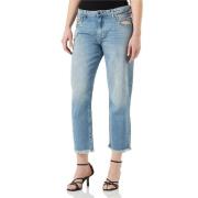 Højtaljede slouchy denim jeans