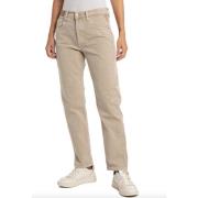Højtaljede Straight Leg Jeans