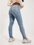 Vero Moda - Skinny jeans - Light Blue Denim - Vmsophia Hr Skinny Destr J AM314 No - Jeans